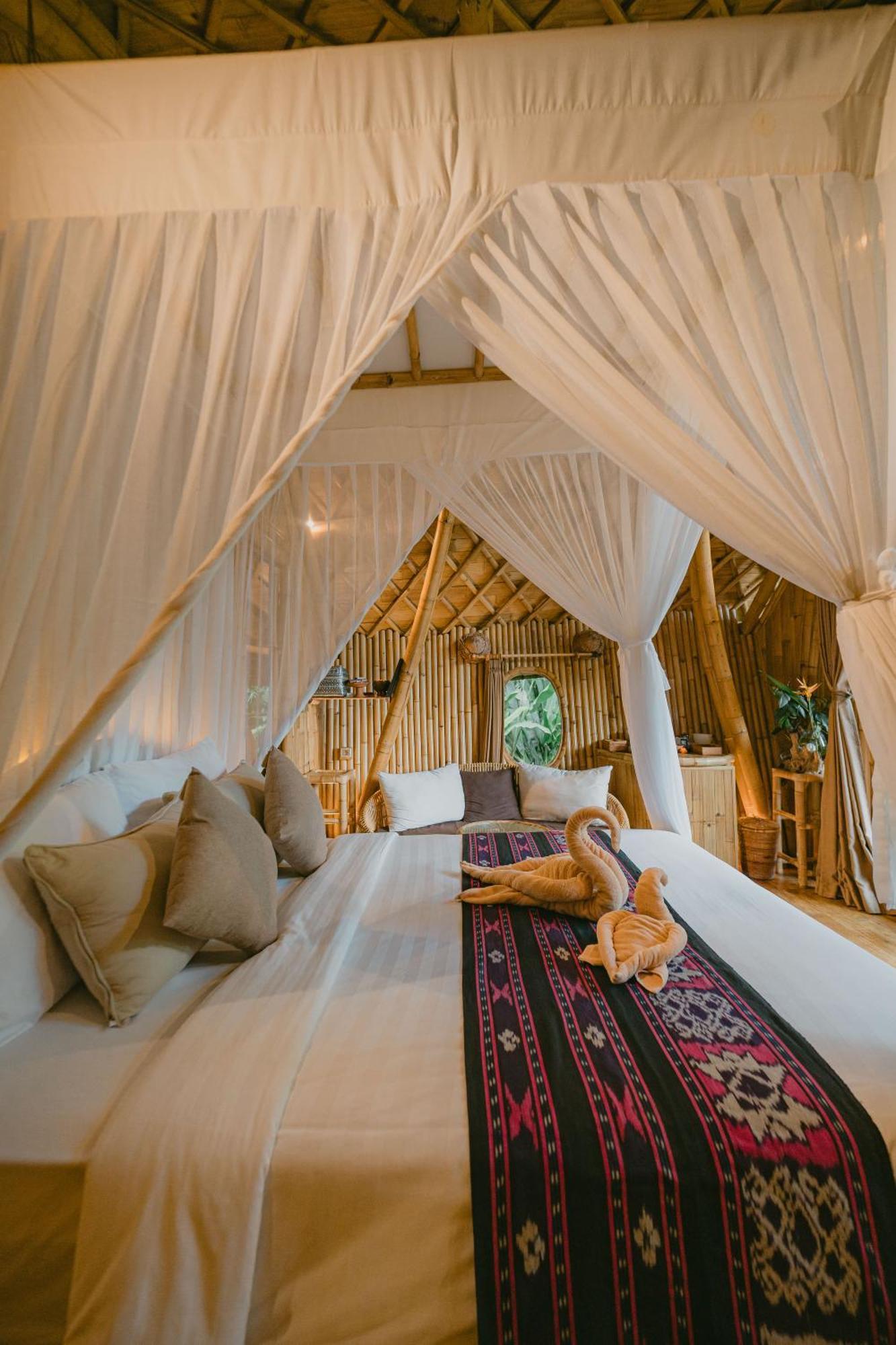 Arcada Bali Bamboo House Villa Sidemen  Exterior photo