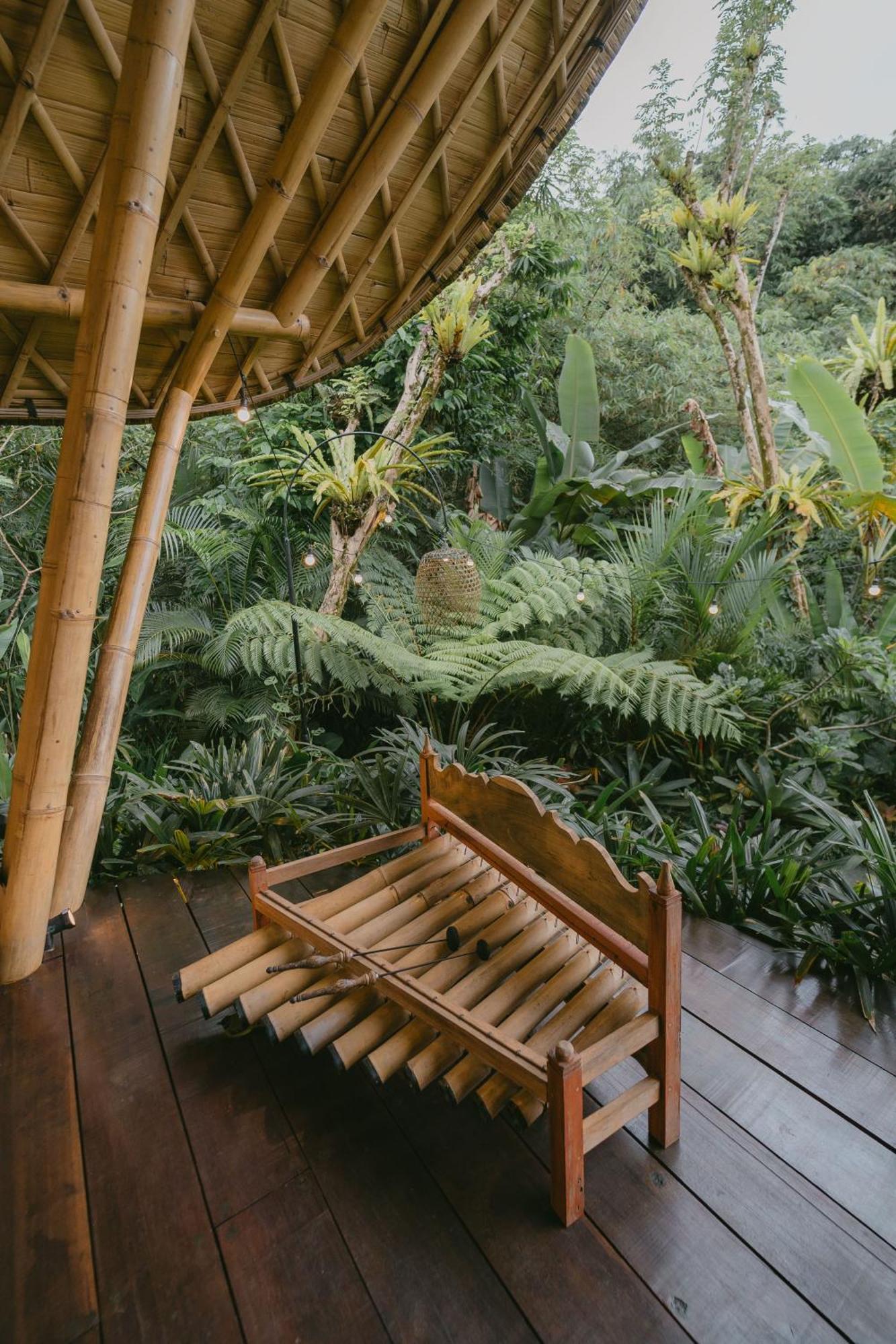 Arcada Bali Bamboo House Villa Sidemen  Exterior photo